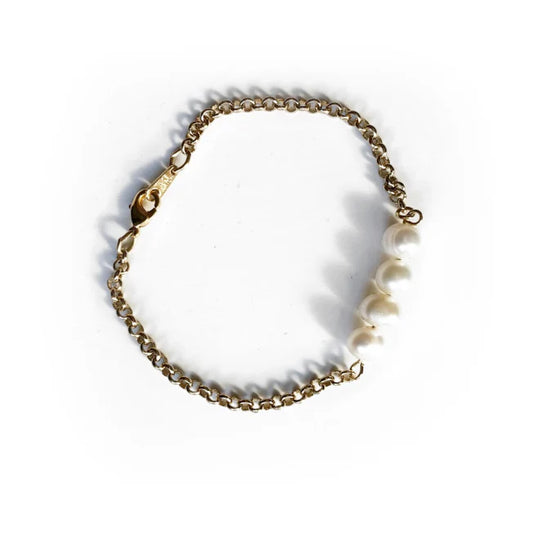 Pulsera Cuatro Perlas